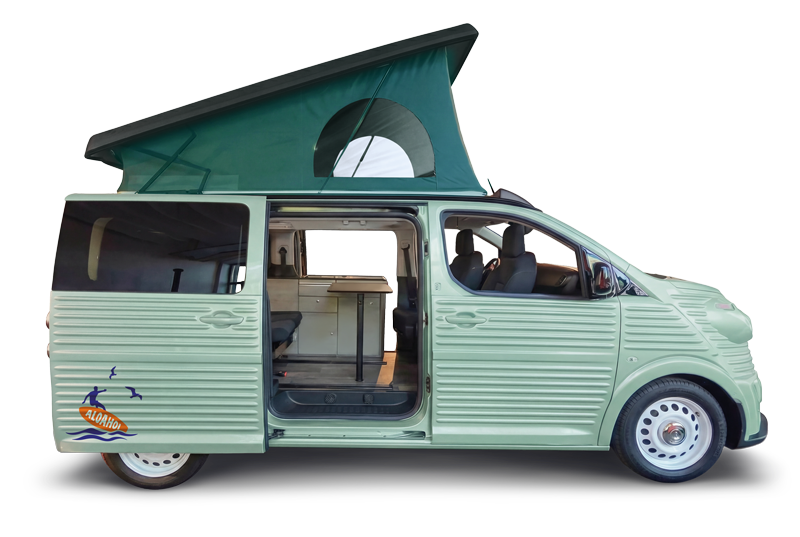 Küli Retro Camper Van im Flensburger Küstenlimo Design
