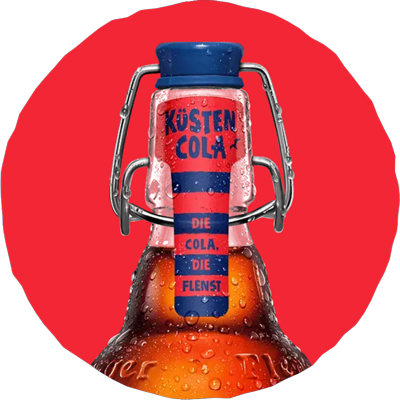 <span class="clr-primary">Flensburger</span> Küsten Cola